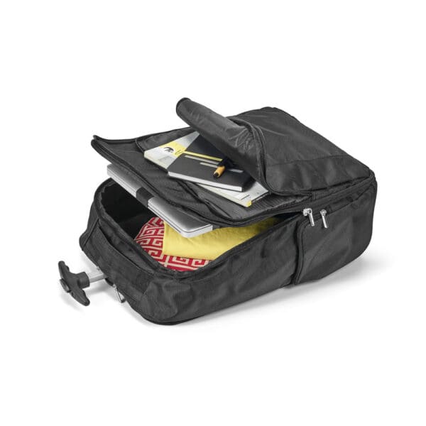 92177 AVENIR. 17" Laptop trolley backpack in 1680D and 300D