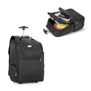 92177 AVENIR. 17" Laptop trolley backpack in 1680D and 300D