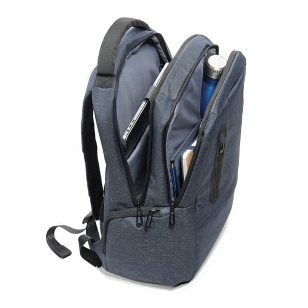 92675 BOSTON. 17" Waterproof 2 Tone Nylon laptop backpack