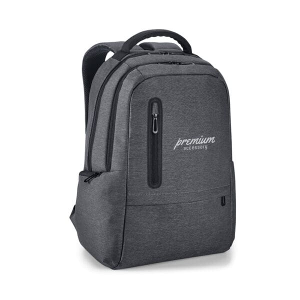 92675 BOSTON. 17" Waterproof 2 Tone Nylon laptop backpack