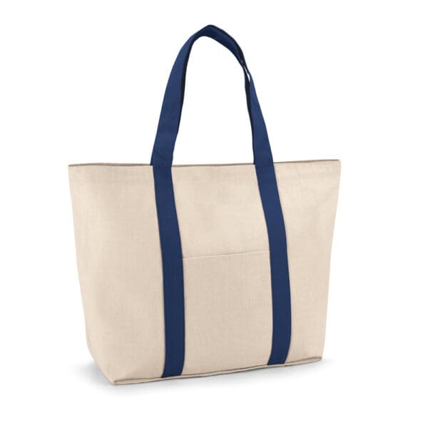 92824 VILLE. 100% cotton canvas bag with front and inside pocket (280 g/m²)