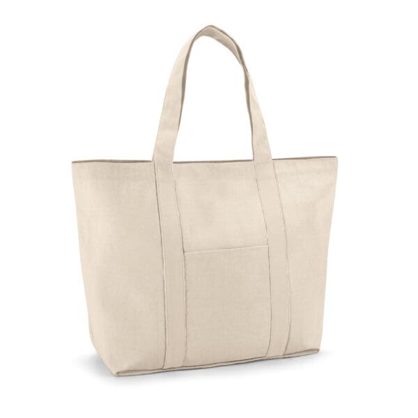 92824 VILLE. 100% cotton canvas bag with front and inside pocket (280 g/m²)