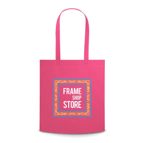 92839 CANARY. Non-woven bag (80 g/m²)