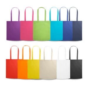 92839 CANARY. Non-woven bag (80 g/m²)
