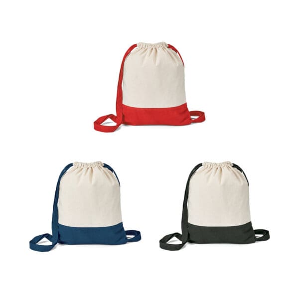 92913 ROMFORD. 100% cotton drawstring bag (180 g/m²)