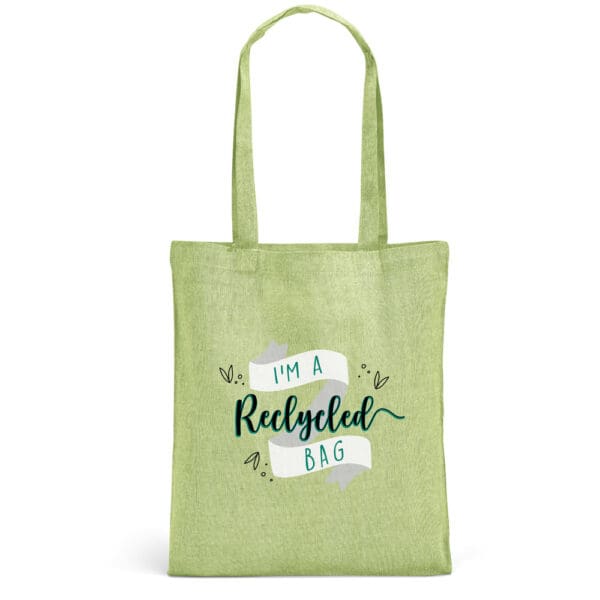 92920 RYNEK. Bag with recycled cotton (140 g/m²)