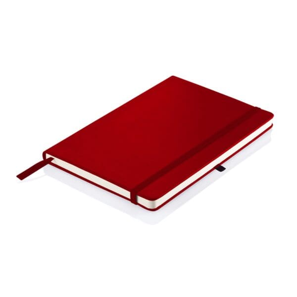 Giftology A5 Hard Cover Notebook and Pen Set - Red
