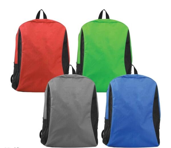 Two-toned Backpacks 600D Polyester Material