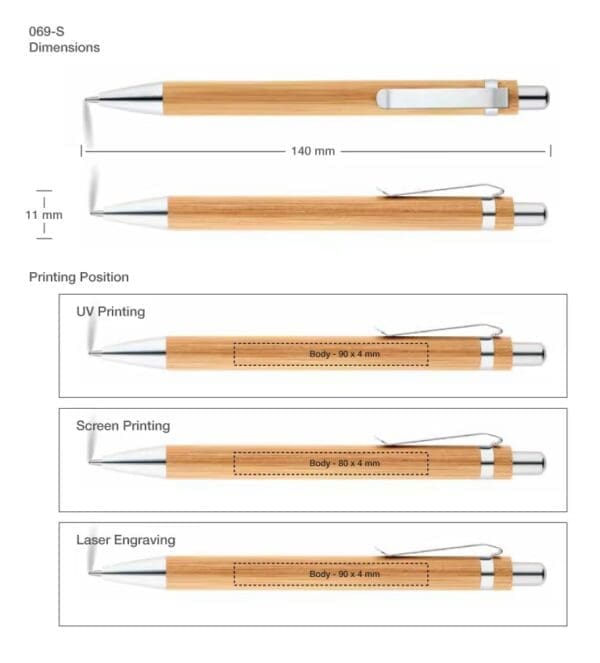 Bamboo Pens