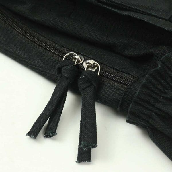 Cotton Backpacks with Zipper Closure
