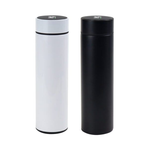 Double Wall Bottles with Temperature Display