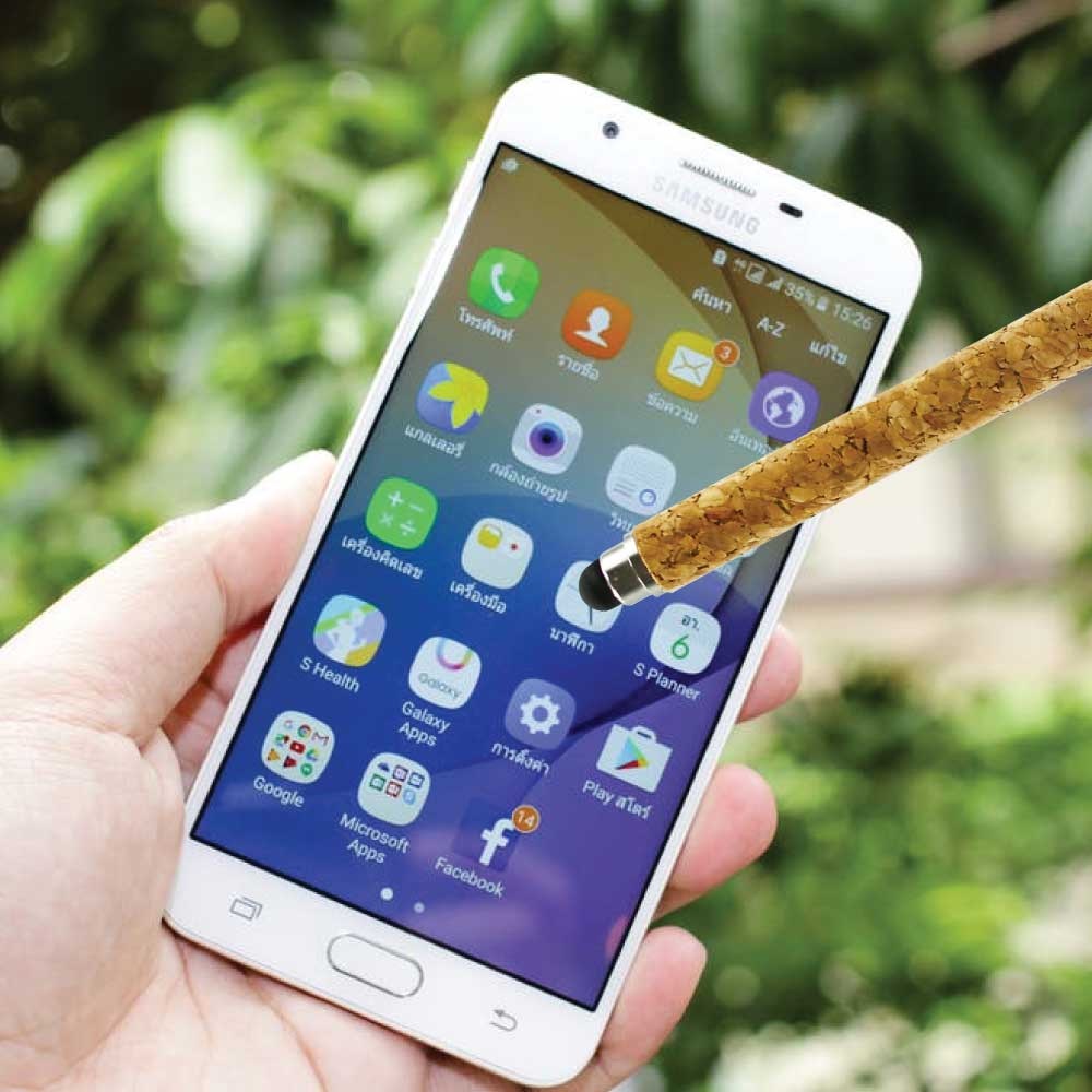 Cork Pens with Stylus