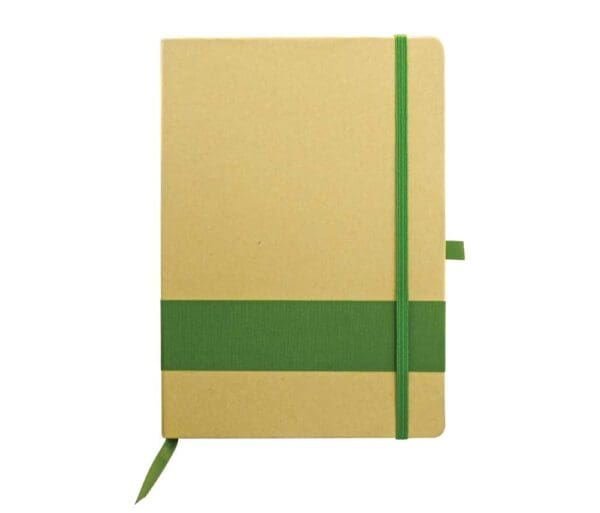 ECO notebook with pen holder