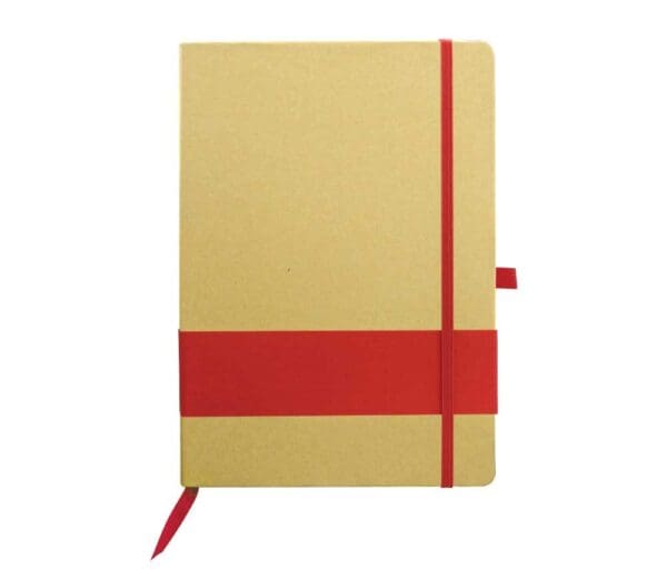 ECO notebook with pen holder
