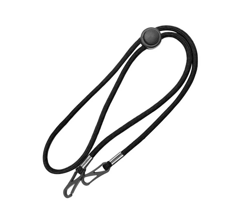 Double Hook Cord Lanyards with Adjustable Lock