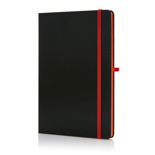 A5 Hardcover Ruled Notebook Black