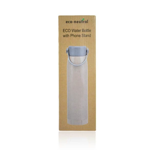 Eco-neutral Wheat Straw Glass Bottle