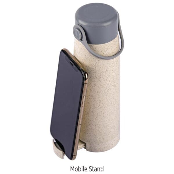 Eco-neutral Wheat Straw Glass Bottle