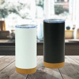 Travel Tumbler with Cork Base