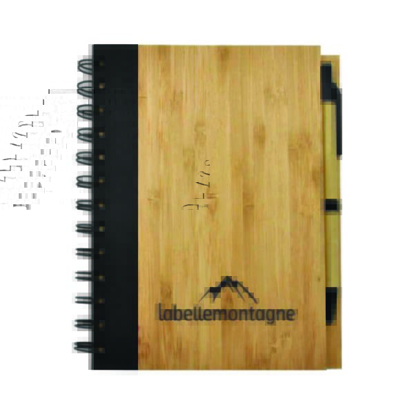 Bamboo Notebook with Pen