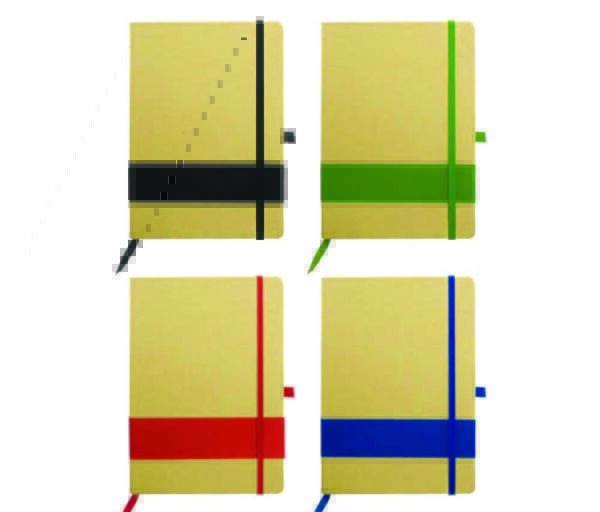 Eco-Friendly Notebooks with Pen Holder