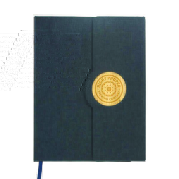 A5 RPET Notebooks with Bamboo & Magnetic Closure