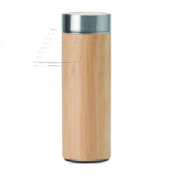 Stainless Steel Bamboo Flask
