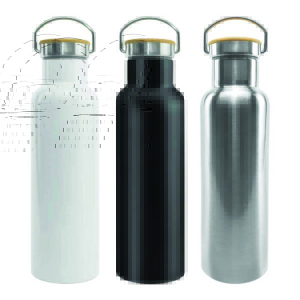 Stainless Steel Bamboo Flask