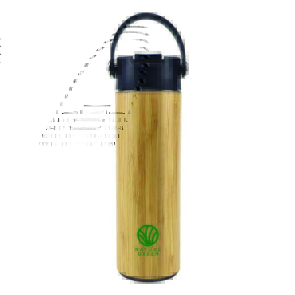 Bamboo Flask with Tea Infuser