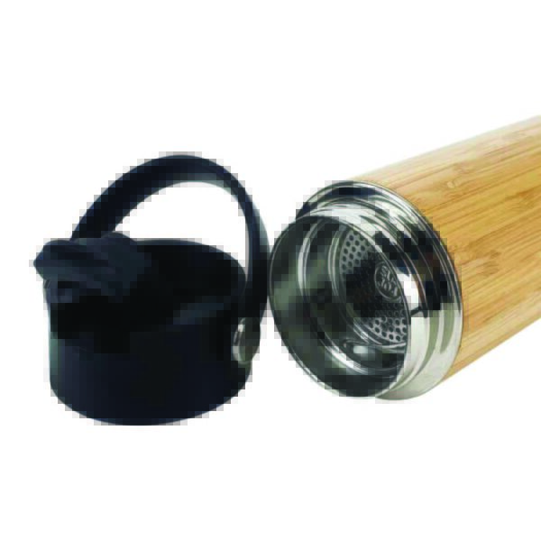 Bamboo Flask with Tea Infuser