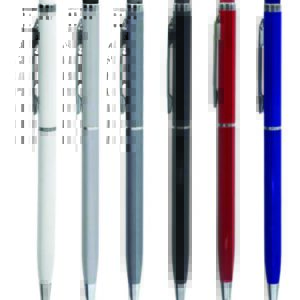Slim Metal Pens with Stylus