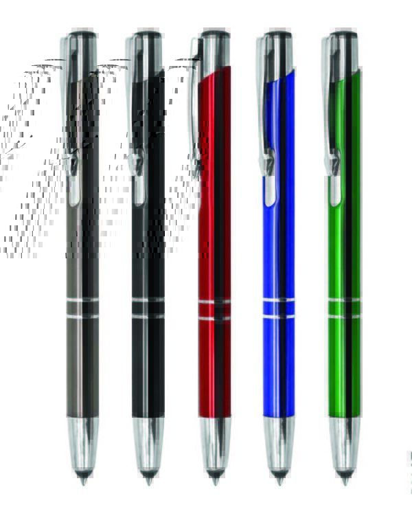 Aluminum Pens with Stylus