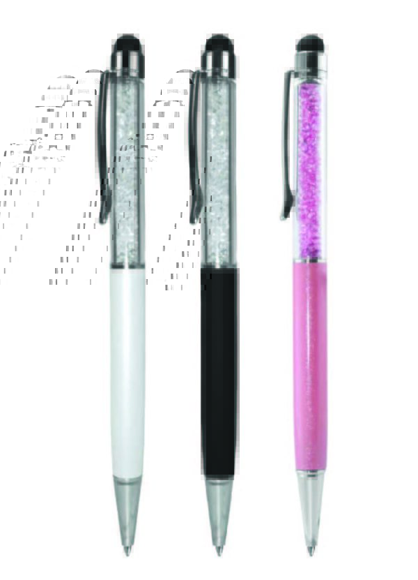 Crystal Pens with Stylus