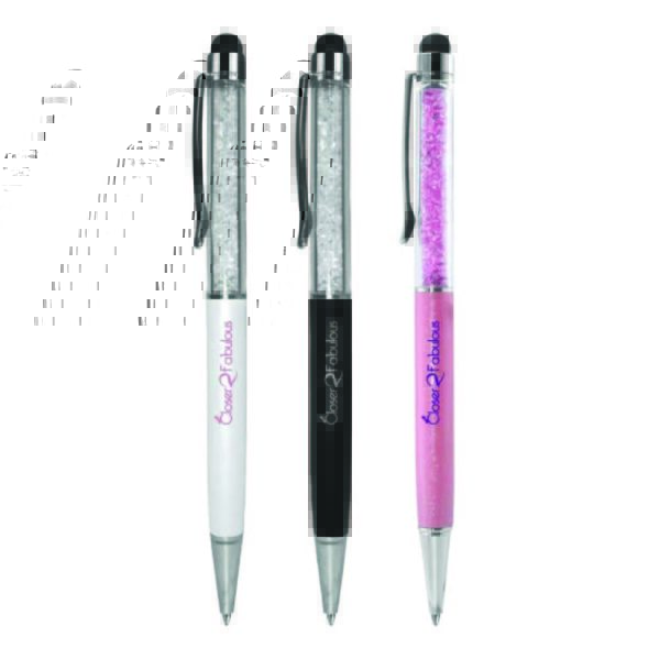 Crystal Pens with Stylus