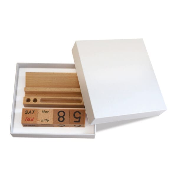 WOOD CALENDAR BLOCKS