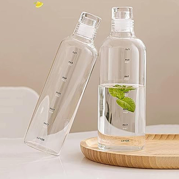 ATM 31 TRANSPARENT BOROSILICATE WATER BOTTLE