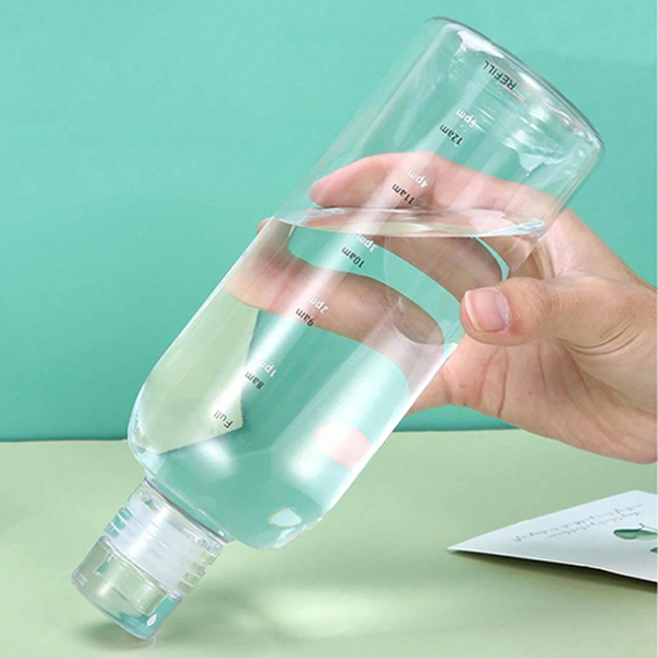 ATM 31 TRANSPARENT BOROSILICATE WATER BOTTLE