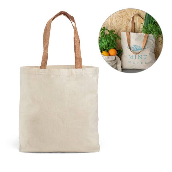 92869 FERIA. 100% cotton bag (180 g/m²)