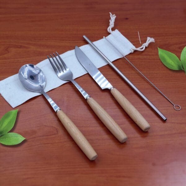 Bamboo Cutlery Set