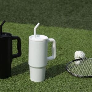 BERN - Recycled Stainless Steel Tumbler with Reusable Straw
