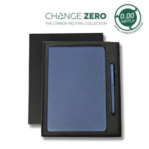 CHANGE ZERO Sustainable Gift Set with Refillable Notebook & Pen