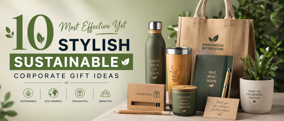 10 Stylish Sustainable Corporate Gift Ideas